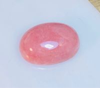 โอปอลสีชมพูธรรมชาติ 19.2cts 23x16x9mm วงรี 19.2cts natural pink opal 23x16x9mm oval