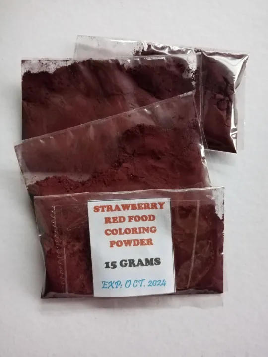 HYCO STRAWBERRY RED FOOD COLORING POWDER (15 GRAMS) perfect for