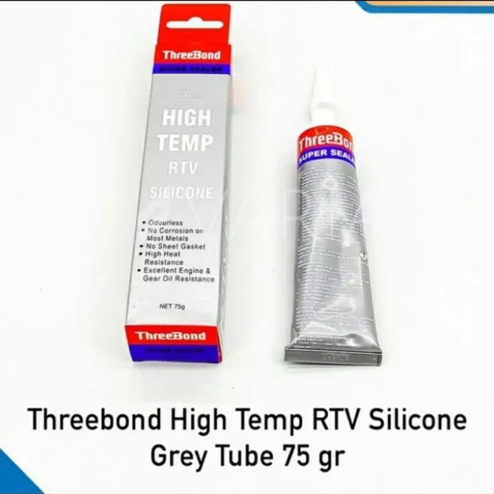 1 X 150g Tube - ThreeBond Silikon Flüssigdichtung (RTV), Silber