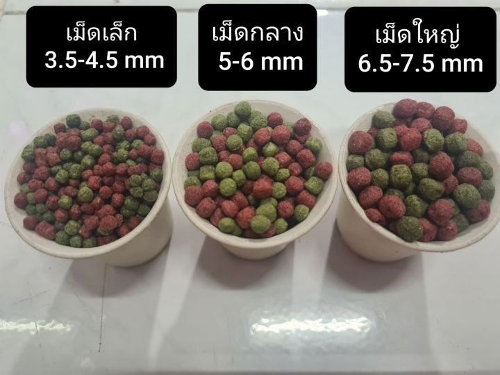 อาหารปลาหางนกยูง-ปลาทอง-ปลาคราฟ-ปลาสวยงามทุกชนิด-1-kg-แพคใส่ถุงซิปล๊อค