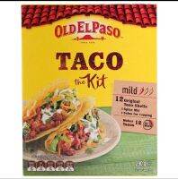 แป้งทาโก้ พร้อมซอสและเครื่องปรุงรส Old El Paso Tacos The Kit 290g.