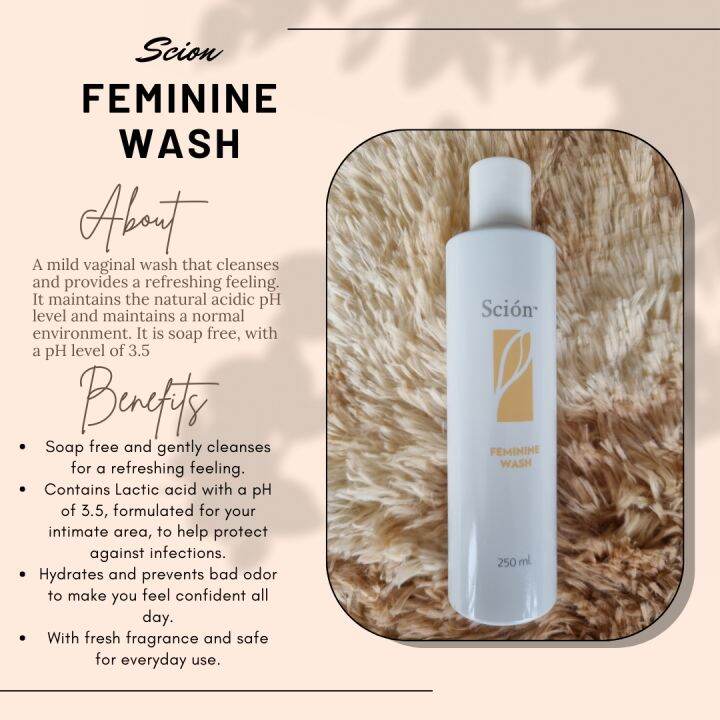 Scion® Feminine Wash 250ml Lazada PH