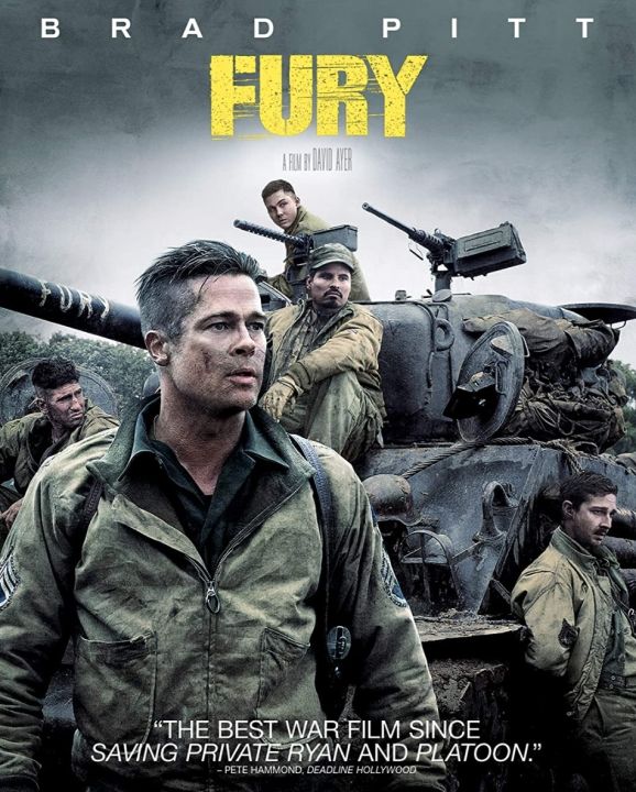 [DVD HD] Fury วันปฐพีเดือด : 2014 #หนังฝรั่ง - สงคราม แอคชั่น (ดูพากย์ไทยได้-ซับไทยได้)