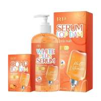 บีพีไวท์พลัส เซรั่มลบดำ BP WHITE PLUS SERUMขนาด500ml. (แถมสบู่1ก้อน)