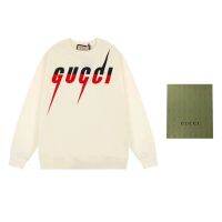 Gucci เสื้อกันหนาว แขนยาว แบบสวม สําหรับผู้ชาย และผู้หญิง