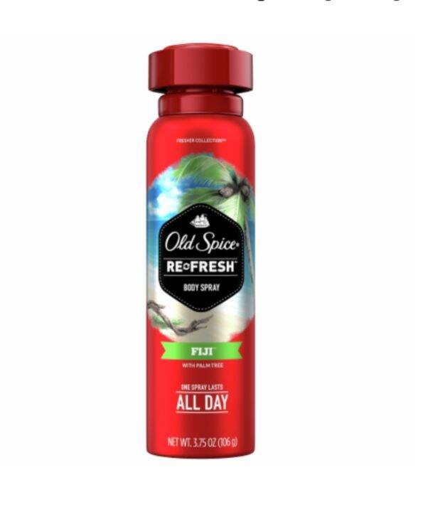 OLD SPICE Body Spray FIJI scent 106g Lazada PH