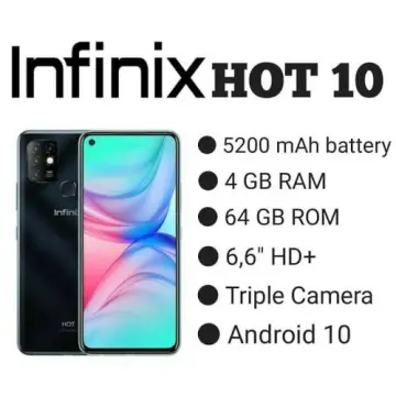 hp infinix hot 10 ram