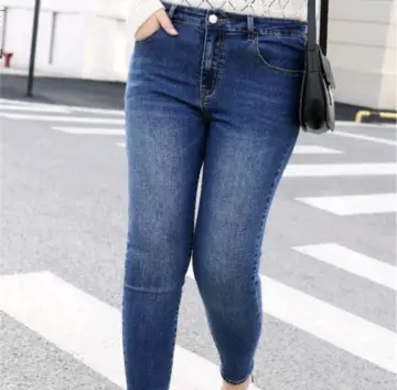 Women's Plus Size High Waisted Jeans