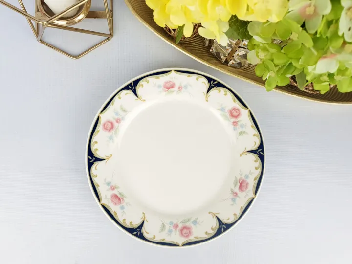 8.25" Haengnam Mild Bone China Breakfast Plate BLUE Lazada PH