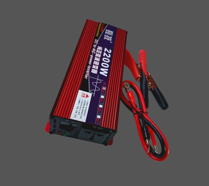 อินเวอร์เตอร์-เพียวซายเวฟ-2200w12v-inverter-pure-sine-wave-แท้-เครื่องแปลงกระแสไฟฟ้า-สินค้าราคาถูกจากโรงงาน