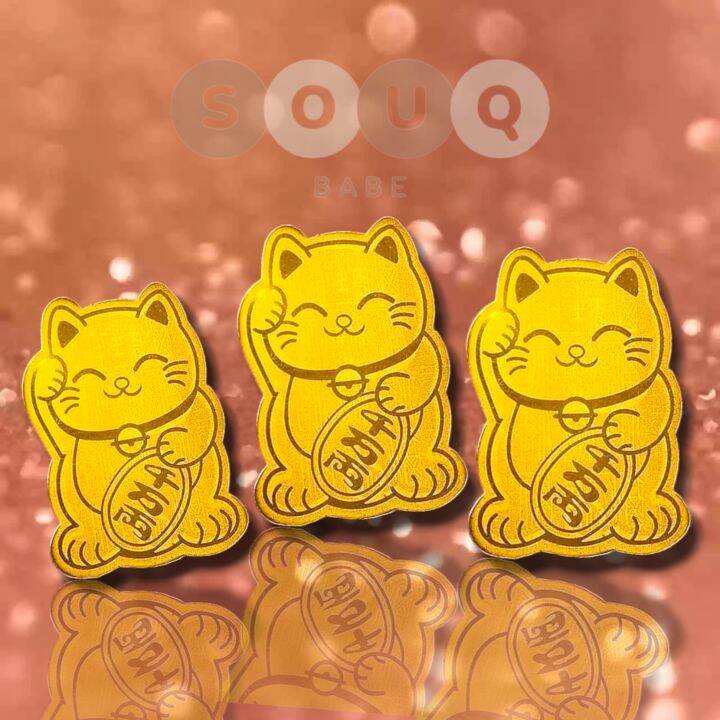 Maneki-Neko Lucky Cat Sticker 24k | Lazada PH