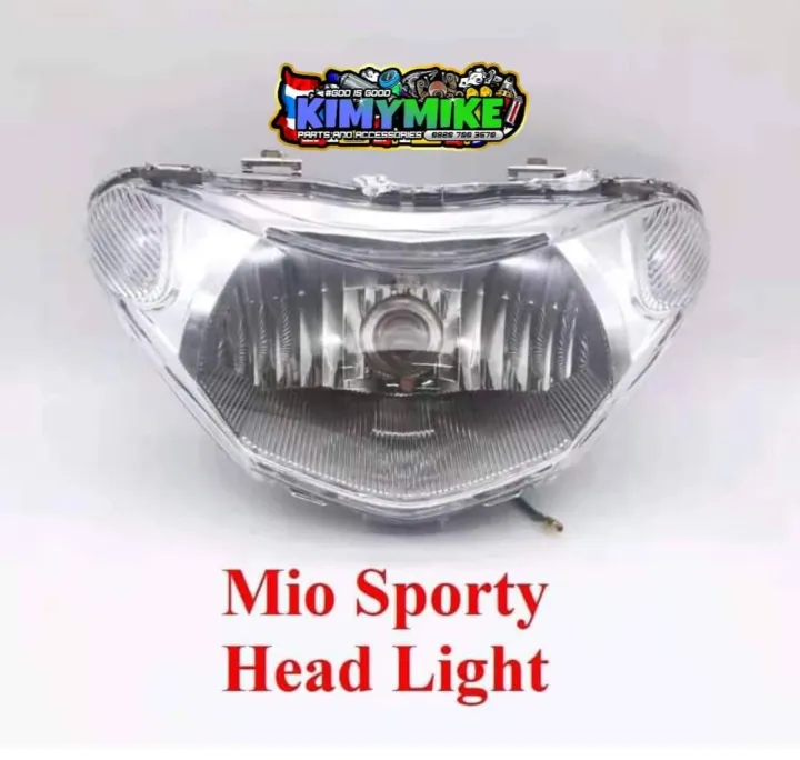 HEADLIGHT ASSEMBLY FOR MIO SPORTY(REPLACEMENT) Lazada PH