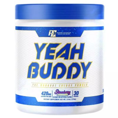 Ronnie Coleman Signature Series “Yeah Buddy  Pre-Workout
Energy​ Power(​ ​30​ serving)​เพิ่มแรงก่อนออกำลังกาย