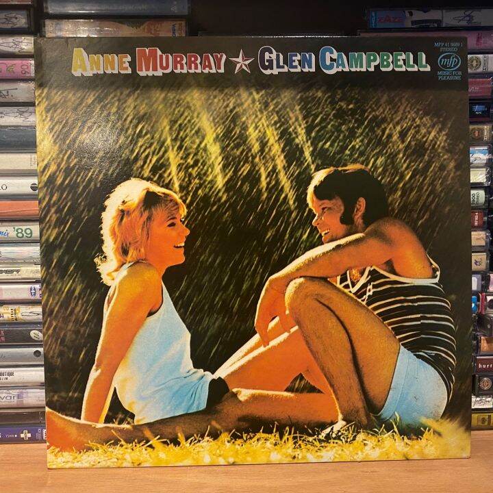 1 LP Vinyl แผ่นเสียง ไวนิล Anne Murray / Glen Campbell Anne Murray
