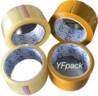 เทปกาว โอพีพีเทป [ยกลัง 100หลา] YF Tape เทปใส เทปสีน้ำตาล กว้าง 2นิ้ว ยาว 100หลาเต็ม 72ม้วน