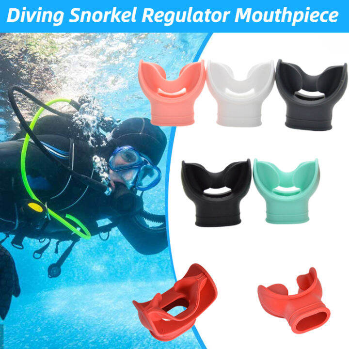 Scuba Diving Regulator Mouthpiece Cover Octopus Holder Retainer Firm ...