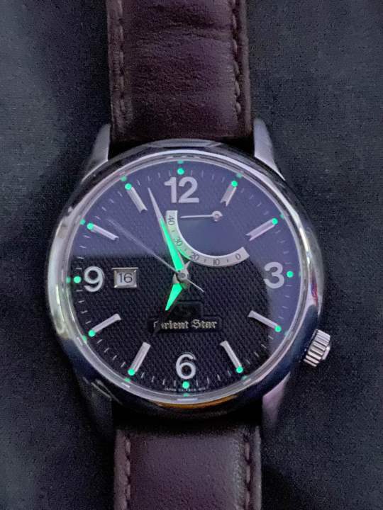 orient-star-water-resist-10bar-automatic-ตัวเรือนสแตนเลส-นาฬิกาผู้ชาย-มือสองของแท้