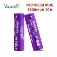 ถ่านชาร์จ Vapcell INR18650 M36 3600mAh 3.7V 10/35A ของแท้