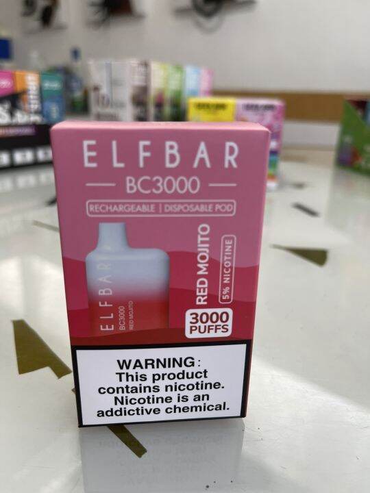 ELF BAR BC3000 PUFFS disposable and rechargeable Lazada PH
