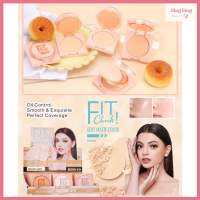 (JH3793) HASAYA GIRL FIT Check Soft Matte Color Powder เเป้งพัฟ เนื้อเนียน ช่วยคุมมัน ปกปิด ขนาด 12 กรัม