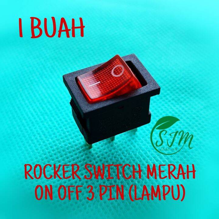 SWITCH 3 PIN ON OFF KAROKE LAMPU SWITCH ON OFF 3 PIN LAMPU SAKLAR ...