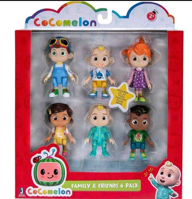 Cocomelon 6 in 1 Gift Set Action Figures | Lazada PH