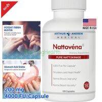 Arthur Andrew Medical Nattovena Pure Nattokinase 4000 FU 180 Nattokinase 200 mg nattokinase Japan nattokinase Capsules