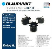 515บาท กล้องถอยหลัง ยี่ห้อ Blaupunkt รุ่น RC-1.0 ภาพคมชัดติดรถยนต์