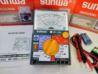 SUNWA MF-128L Multimeter analog มัลติมิเตอร์เข็ม มิเตอร์วัดไฟแบบอนาล็อก  โอม มิเตอร์ โวลมิเตอร์ มิเตอร์วัดไฟ อย่างดี