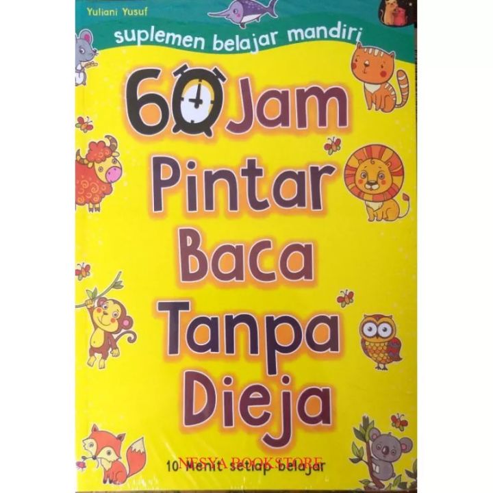 Buku Panduan Belajar Membaca Anak Tk/Paud Panduan Membaca 60 Jam Pintar ...