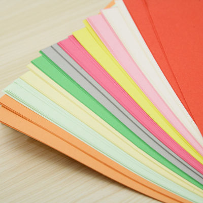 Deli Gao กระดาษตัดงานแฮนด์เมดสำหรับเด็กกระดาษลูกฟูกกระดาษสี A4กระดาษการ์ดหลากสีวัสดุกระดาษโอริกามิแสนสนุกสนาน