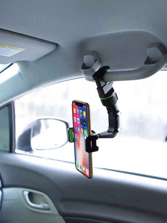 ซื้อ1แถม1-urm-360-หมุน-ที่ยึดโทรศัพท์ในรถยนต์-ที่จับมือถือในรถ-ที่จับมือถือ-ในรถ-ตัวหนีบหัวเตียง-ที่ยึดกระจกมองหลั