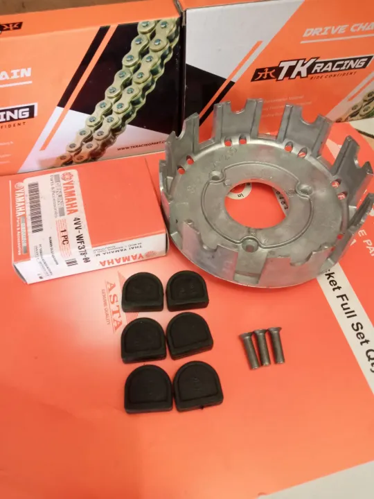 mangkok rumah kopling plus karet kopling RX king rx s yt rx special