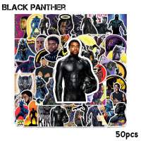 สติ๊กเกอร์ Black Panther 581 แบล็ค แพนเธอร์ 50ชิ้น spiderman marvel มาเวล สไปเดอร์แมน ironman ไอรอนแมน สไปเดอแมน ฮัค