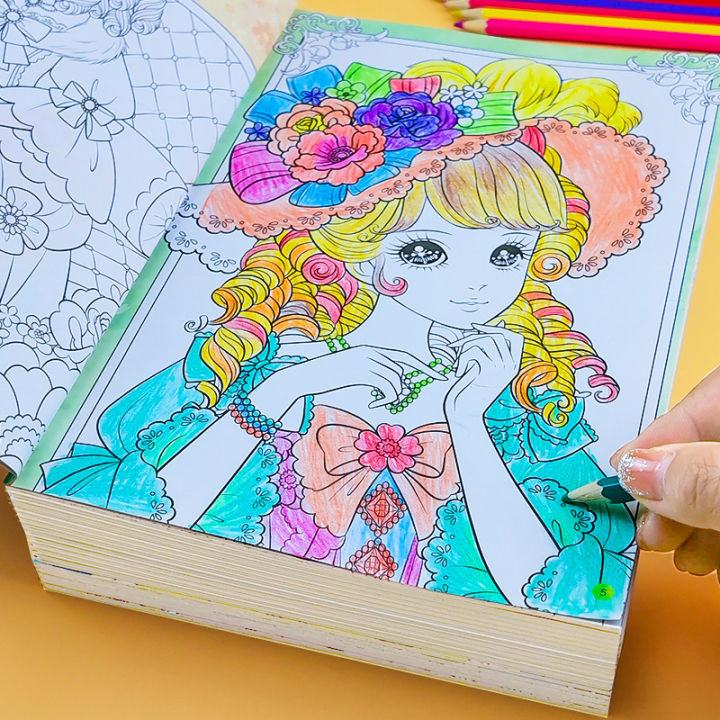 Sách Tô Màu Công Chúa Hoàn Hảo Vở Vẽ Cho Bé Gái Sách Tô Màu Tô Màu Cho Bé  Từ 3-6-8 Tuổi Sổ Vẽ Tranh Tô Màu Cho Trẻ Em | Lazada.Vn