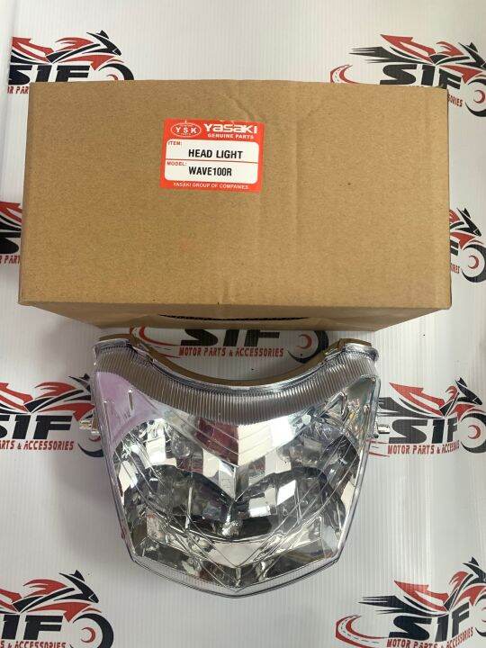 Headlight Assy Honda Wave 100r Ysk Lazada Ph