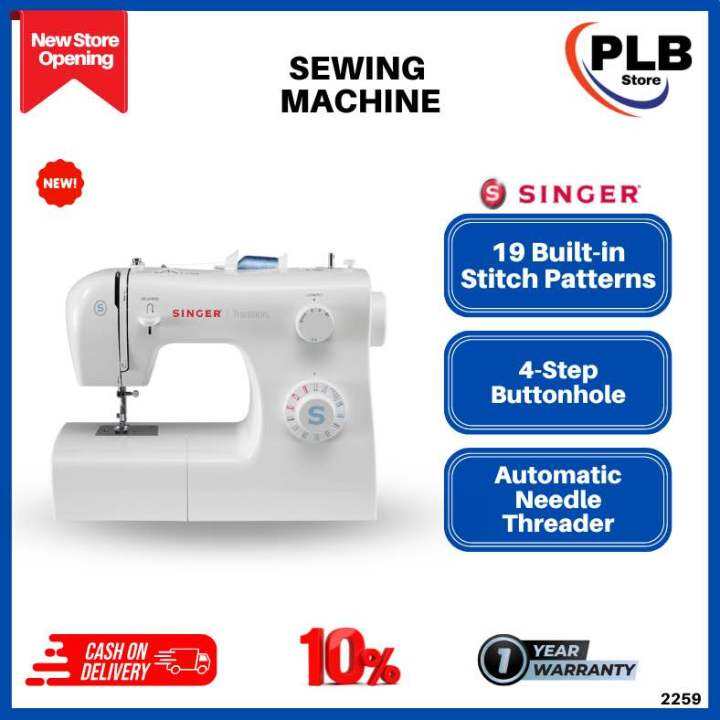SINGER SEWING MACHINE TRADITION 2259 PORTABLE Lazada
