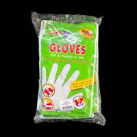 ถุงมือ ถุงมือพลาสติก  Sun Brite Gloves สำหรับใช้แล้วทิ้ง (ยกโหล 12 ห่อ)