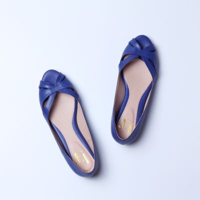 LALANTA BUTTERFLY BLUE รองเท้าส้น 1.5 เซนติเมตร