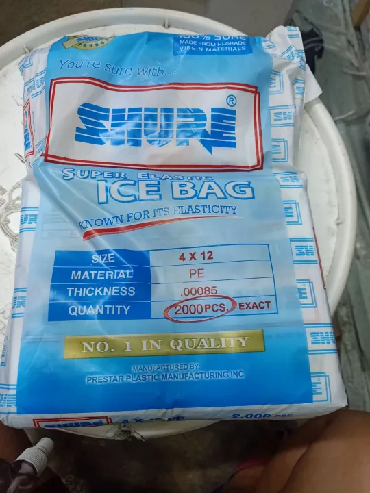 shure 4x12 ice bag | Lazada PH