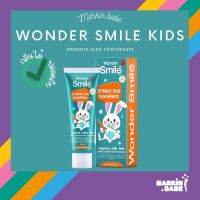 Wonder Smile Kids ยาสีฟันเด็ก 6m+ กลิ่นส้มยูสุ ออแกนิก กลืนได้ ลดกการเกิดแผลในช่องปาก I MARKIN.Babe