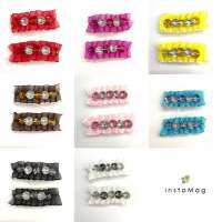 ชิ้นผ้าประดับพลอย NV-8022 ขนาด2.5*6 cm สินค้าพร้อมส่ง