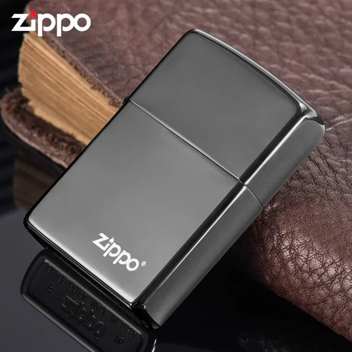 Zippo Classic Windproof Black Ice Pocket Lighter | Zippo 150ZL with ...