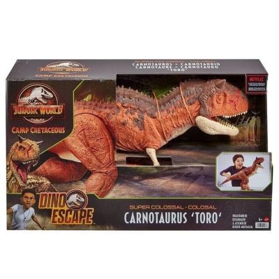 Jurassic World Dino Escape Super Colossal Carnotaurus Toro จูราสสิค เวิลด์ ไดโนเสาร์ "โตโร่" คาร์โนทอรัส - HBY86