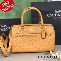 กระเป๋าถือ กระเป๋าสะพาย Coach Rowan Satchel In Signature Leather
ออก Shop USA รับประกันของแท้ 100%