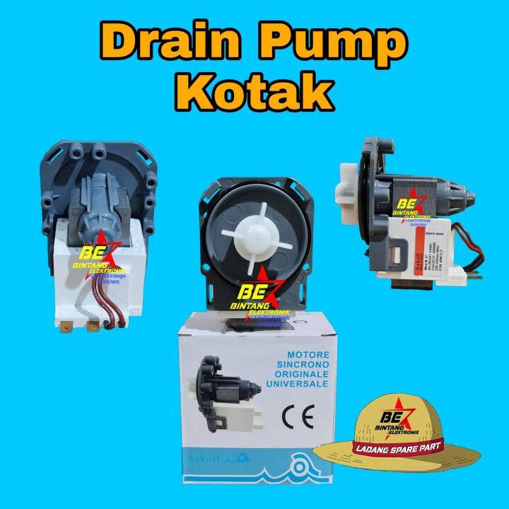 Drain Pump Kotak Mesin Cuci Otomatis Drain Pump Putar Mesin Cuci 1