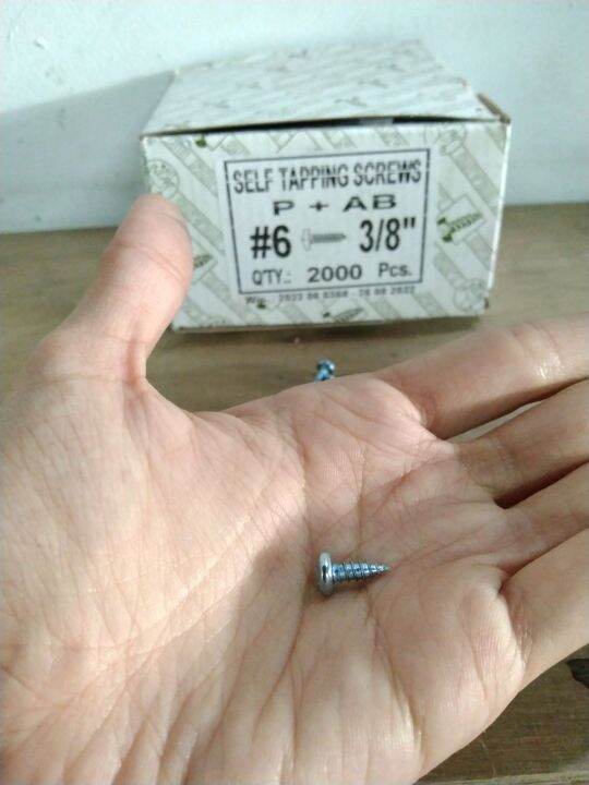 Sekrup / Skrup / Baut / Self Tapping #6 x 3/8 inch | Lazada Indonesia