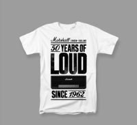 Marshall T-Shirt 50 Years of Loud