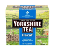 New arrival ? Taylors Yorkshire Tea Decaf ?80s