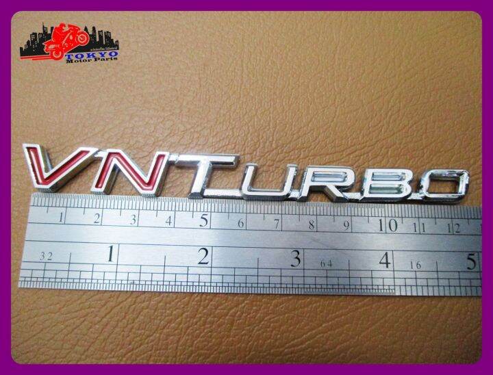 toyota-vn-turbo-logo-red-amp-chrome-sticker-size-12-5-cm-1-set-โลโก้-ข้อความ-ขนาด-12-5-ซม-สินค้าคุณภาพดี